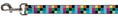 Load image into Gallery viewer, Dog Leash - Checker Bright Pastel w/Outline
