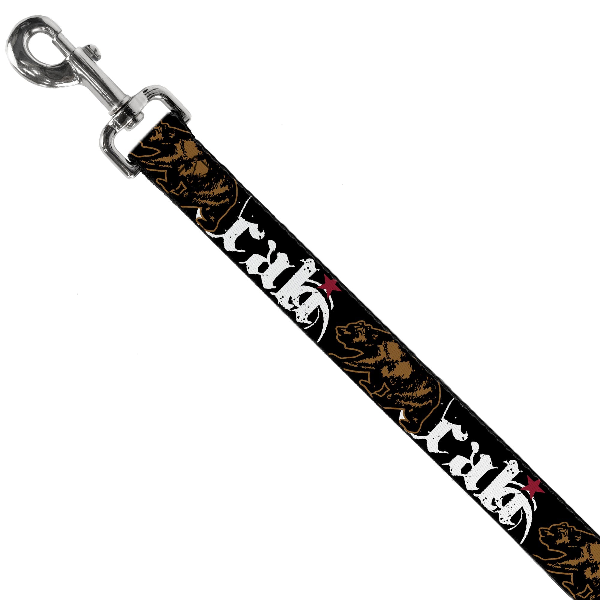 Dog Leash - CALI w/Grizzly Bear