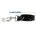 Load image into Gallery viewer, Dog Leash - CALI Fade Diagonal Black/Gray/White
