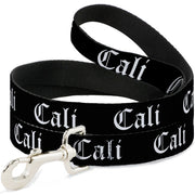 Dog Leash - CALI Old English Black/White