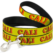 Dog Leash - CALI Yellow/Orange