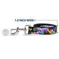 Load image into Gallery viewer, Dog Leash - Cali Bear/CALI Graffiti/Pot Leaves Black/Multi Color
