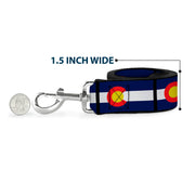 Dog Leash - Colorado Flags