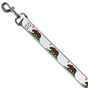 Dog Leash - Cali Bear White