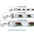 Load image into Gallery viewer, Dog Leash - Cali Bear White
