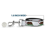 Dog Leash - Cali Bear White