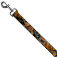 Load image into Gallery viewer, Dog Leash - Cali License Plates Stacked Vintage
