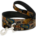 Load image into Gallery viewer, Dog Leash - Cali License Plates Stacked Vintage
