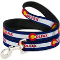 Load image into Gallery viewer, Dog Leash - Colfax Colorado Flag
