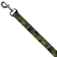 Load image into Gallery viewer, Dog Leash - Camo Olive Skull Yard
