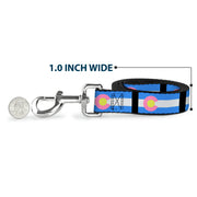 Dog Leash - Colorado Flags Pastel