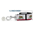 Load image into Gallery viewer, Dog Leash - California Flag Repeat/Black
