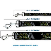 Dog Leash - CALIFORNIA/Flag Bear Black/Camo Gray/Camo Olive