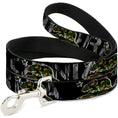 Load image into Gallery viewer, Dog Leash - CALIFORNIA/Flag Bear Black/Camo Gray/Camo Olive

