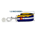 Load image into Gallery viewer, Dog Leash - Colorado Flag/Mountain Silhouette Yellow
