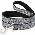 Load image into Gallery viewer, Dog Leash - Doodle1 White/Black
