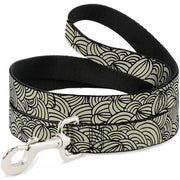 Dog Leash - Doodle1 Cream/Black
