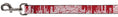 Load image into Gallery viewer, Dog Leash - Doodle1/Paint Drips White/Red
