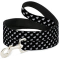 Load image into Gallery viewer, Dog Leash - Diamonds Diagonal Black/White
