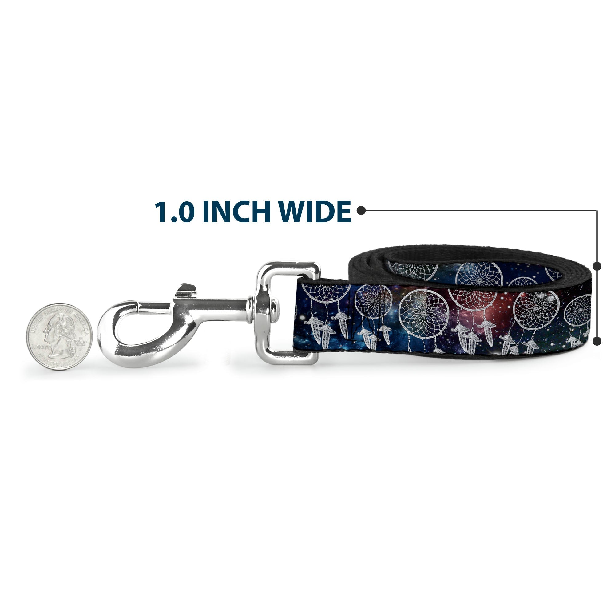 Dog Leash - Dream Catcher Galaxy/White