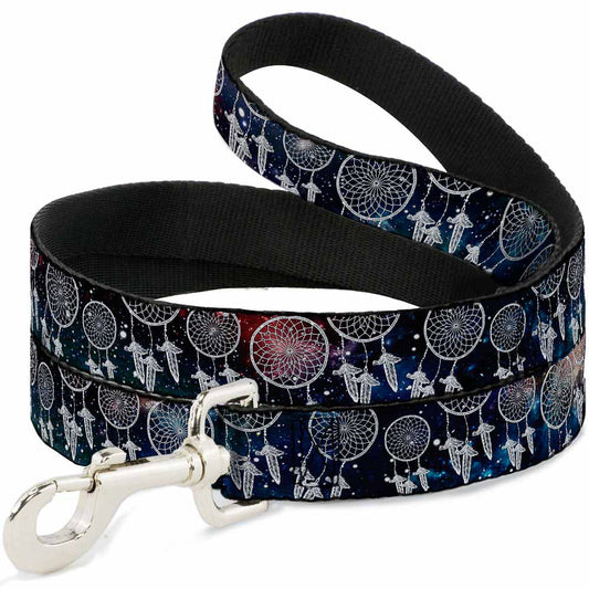 Dog Leash - Dream Catcher Galaxy/White