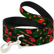 Dog Leash - Decorated Tree2 w Bows Lights Candy Canes