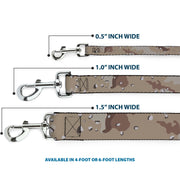 Dog Leash - Desert Camo Tans/Browns