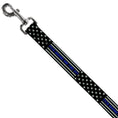 Load image into Gallery viewer, Dog Leash - FAFO FUCK AROUND AND FIND OUT Thin Blue Line Flag
