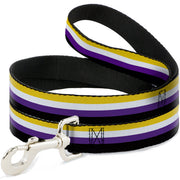 Dog Leash - Flag Non-Binary Stripe