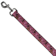 Dog Leash - Hunting Camo Pinks