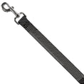 Load image into Gallery viewer, Dog Leash - Hash Mark Stripe Black/White
