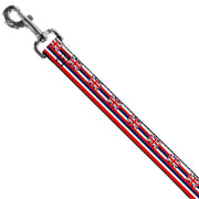 Dog Leash - Hawaii Flag Continuous Repeat