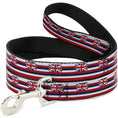 Load image into Gallery viewer, Dog Leash - Hawaii Flag Continuous Repeat
