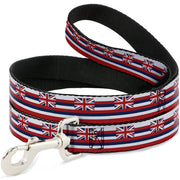 Dog Leash - Hawaii Flag Continuous Repeat