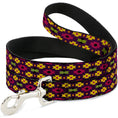 Load image into Gallery viewer, Dog Leash - Mini Navajo Purple/Yellow/Pink/Green
