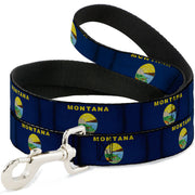 Dog Leash - Montana Flags