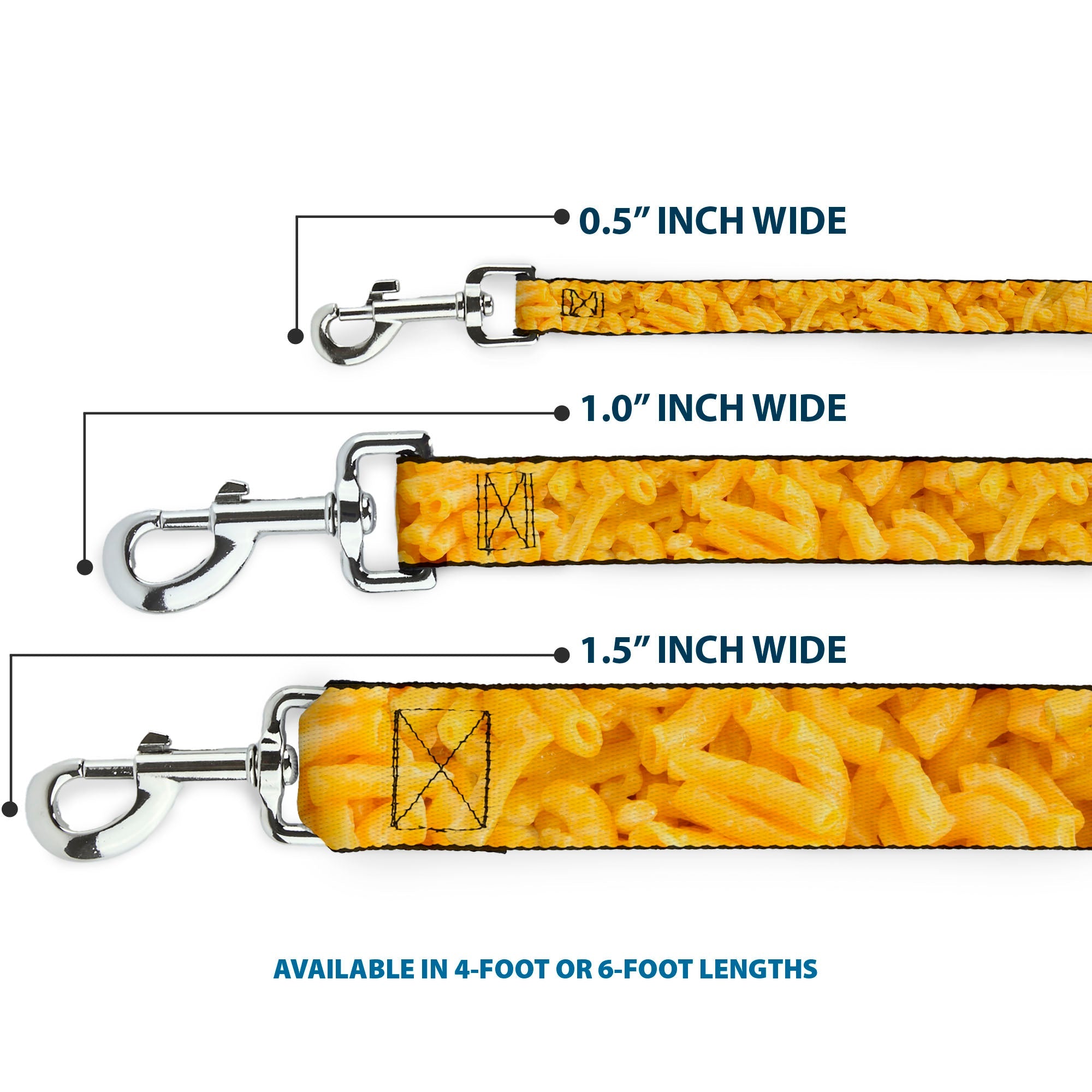Dog Leash - Mac & Cheese Vivid