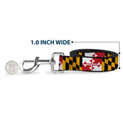 Dog Leash - Maryland Flags