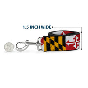 Dog Leash - Maryland Flags
