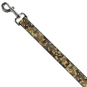 Dog Leash - Mud Flap Girls Camo Browns