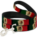 Load image into Gallery viewer, Dog Leash - Mexico Flag Distressed Painting
