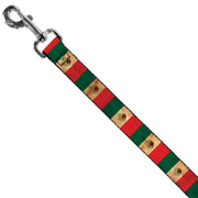 Dog Leash - Mexico Flag Continuous Vintage