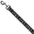 Load image into Gallery viewer, Dog Leash - Mushroom SHROOMY Garden Black/Multi Color
