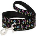 Load image into Gallery viewer, Dog Leash - Mushroom SHROOMY Garden Black/Multi Color

