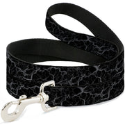 Dog Leash - Marble Black/Charcoal Gray