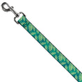 Load image into Gallery viewer, Dog Leash - Palm Leaves Stacked Pastel Greens
