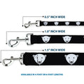 Load image into Gallery viewer, Dog Leash - Polar Bear Repeat Black
