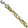 Load image into Gallery viewer, Dog Leash - Police Line White/Yellow
