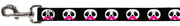 Dog Leash - Panda Face w/Pink Mustache