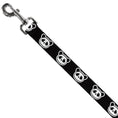 Load image into Gallery viewer, Dog Leash - Panda Bear Cartoon2 Black/White
